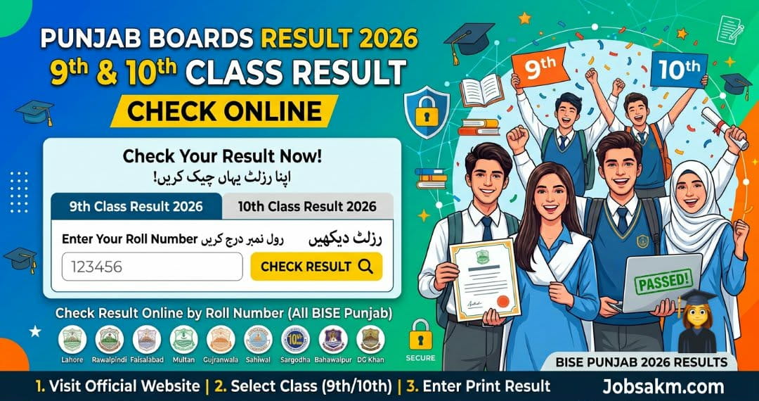 Punjab Boards Result 2026 SSC Part 1 and Part 2 9th 10th Class